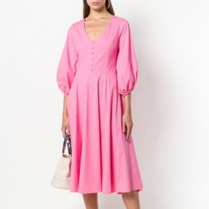 STAUD VERONICA MIDI DRESS SIZE 0